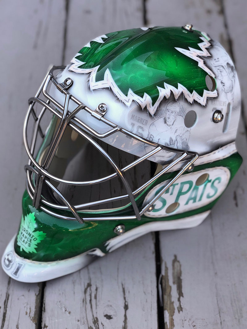 Andersen Toronto St. Pats replica mask left