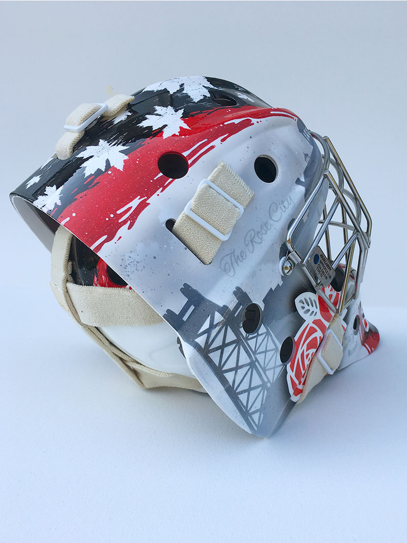 Canada and Welland mask back right