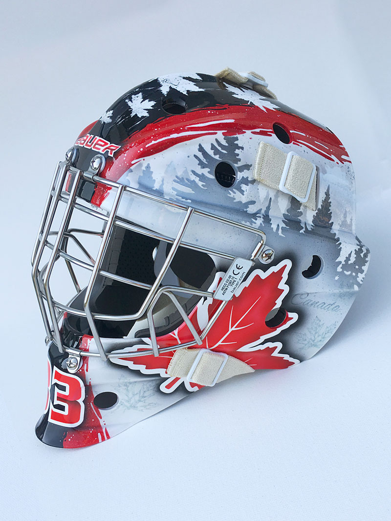 Canada and Welland mask left