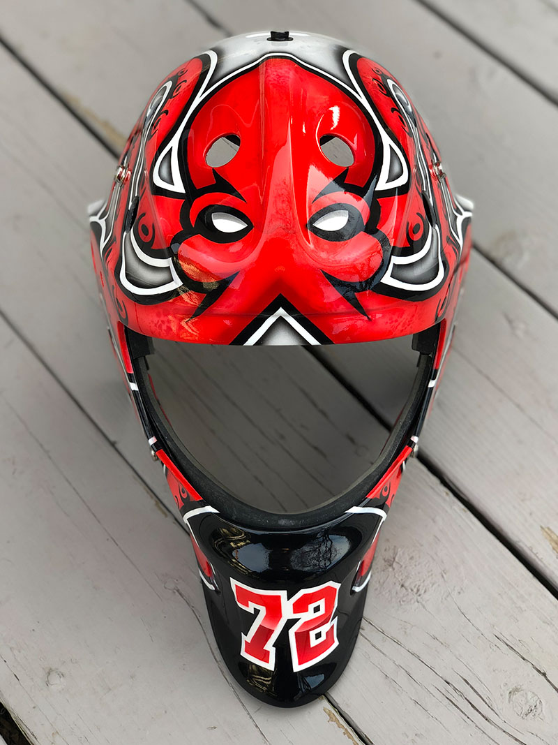Octopus mask front