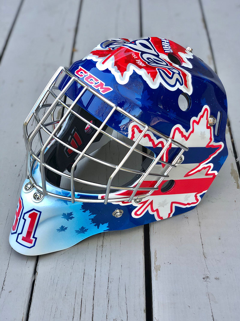 Vaughan Rangers mask left