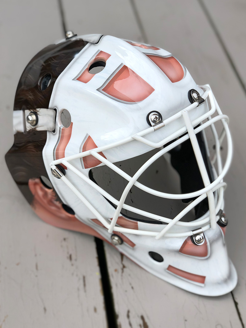 Custom Paint - Custom Goalie Mask Painting & Aribrushing